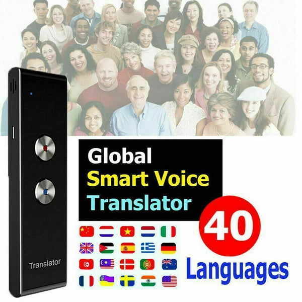 Smart Instant Real Time Voice 40 Languages Translator