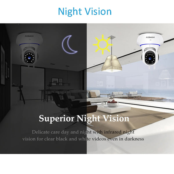 HD 1080P Wireless WIFI IP Camera Home Indoor Security Monitor / Night Vision