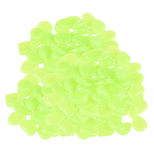 50Pcs Glow in the Dark Garden Pebbles