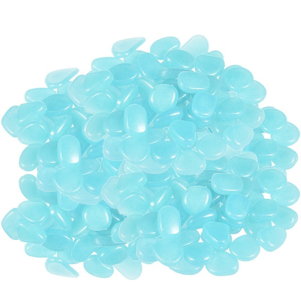 50Pcs Glow in the Dark Garden Pebbles